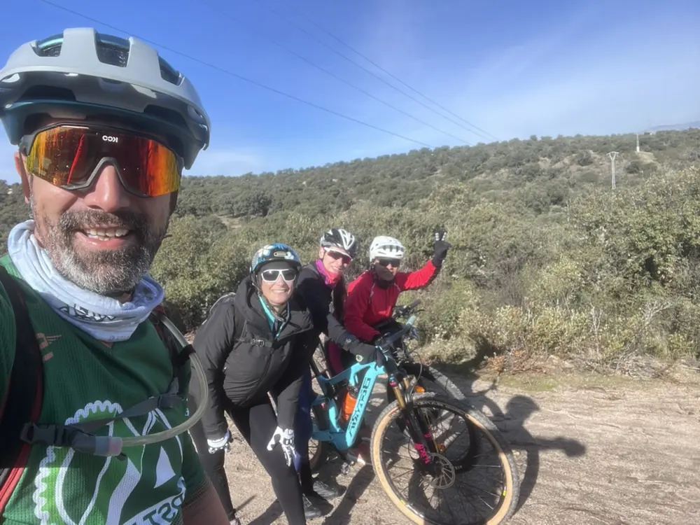 Salida de MTB en grupo por Madrid